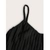 imageSOLY HUX Girls Lettuce Trim Cami Crop Top V Neck Spaghetti Strap Solid Tops