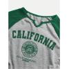 imageSOLY HUX Girls Long Sleeve T Shirts Cute Graphic Tees Casual Teen Tops Preppy Back to School ClothesDark Green and Grey