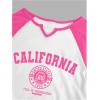 imageSOLY HUX Girls Long Sleeve T Shirts Cute Graphic Tees Casual Teen Tops Preppy Back to School ClothesHot Pink and White