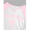 imageSOLY HUX Girls Long Sleeve T Shirts Cute Graphic Tees Casual Teen Tops Preppy Back to School ClothesPink and White