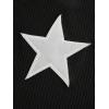 imageSOLY HUX Girls Sleeveless Star Print Lace Trim Camisoles Spaghetti Strap Ribbed Crop Tank TopsBlack Star