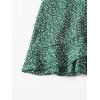 imageSOLY HUX Girls Spaghetti Strap Dress Floral Print Sleeveless Summer Beach Casual Sundress Aline Mini DressesGreen