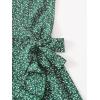 imageSOLY HUX Girls Spaghetti Strap Dress Floral Print Sleeveless Summer Beach Casual Sundress Aline Mini DressesGreen