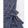 imageSOLY HUX Girls Spaghetti Strap Dress Floral Print Sleeveless Summer Beach Casual Sundress Aline Mini DressesNavy Blue