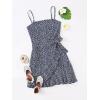 imageSOLY HUX Girls Spaghetti Strap Dress Floral Print Sleeveless Summer Beach Casual Sundress Aline Mini DressesNavy Blue