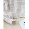 imageSOLY HUX Girls Sweater Crew Neck Long Sleeve Drop Shoulder Casual Knitted Pullover TopPure White