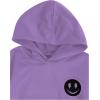 imageSOLY HUX Girls Sweatsuit 2 Piece Outfits Casual Graphic Long Sleeve Hoodies Sweatshirts and Sweatpants Set Fall ClothesPurple and Black
