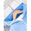 imageSOLY HUX Girls Sweatsuits 2 Piece Outfits Star Graphic Long Sleeve Zip Up Hoodie Jacket and Pants SetBlue Star