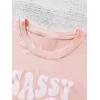 imageSOLY HUX Girls T Shirts Short Sleeve Cute Graphic Tees Crewneck Cartoon Cat Print Summer TopsLight Pink Letter