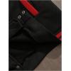 imageSOLY HUX Mens Varsity Jacket Color Block Letter Graphic Print Long Sleeve Casual Baseball JacketBlack and Red Letter
