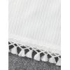 imageSOLY HUX Toddler Girls Fringe Trim Halter Top Sleeveless Summer Boho Crop Cami TopsSolid White