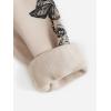 imageSOLY HUX Womens Graphic Hoodies Butterfly Print Long Sleeve Drawstring Pocket Sweatshirt Pullover TopsApricot Graphic