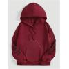 imageSOLY HUX Womens Graphic Hoodies Butterfly Print Long Sleeve Drawstring Pocket Sweatshirt Pullover TopsRed Graphic Print