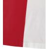 imageSOLY HUX Womens Letter Graphic Print Color Block V Neck Sleeveless Bodycon Mini DressWhite Red