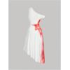 imageSOLY HUX Womens Midi Dress Floral Print Off The Shoulder Sleeveless Asymmetrical Hem Party DressesWhite Floral