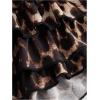imageSOLY HUX Womens Y2k Leopard Print Mini Shorts Layered Ruffle Hem Low Waisted ShortsMulticoloured Leopard