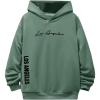 imageSOLY HUX Boys Hoodies Letter Graphic Sweatshirt Drop Shoulder Long Sleeve Casual Pullover TopsGreen Letter
