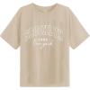 Apricot Letter Print