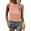 Pink and White Striped