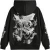 Black Graphic Print