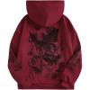 Red Graphic Print