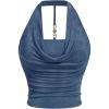 Solid Dusty Blue