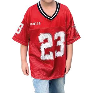 imageSOLY HUX Toddler Girls Graphic TShirts Short Sleeve V Neck Tee Shirts Jersey Tops Y2k StreetwearRed Letter
