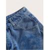 imageSOLY HUX Womens Summer Denim Shorts High Waisted Button Casual Straight Leg Jeans ShortsMedium Wash