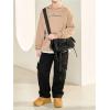 imageSOLY HUX Boys Hoodies Letter Graphic Sweatshirt Drop Shoulder Long Sleeve Casual Pullover TopsKhaki Letter