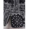 imageSOLY HUX Boys Summer Boho Paisley Print Drawstring High Waisted ShortsBlack Paisley Print