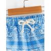 imageSOLY HUX Boys Summer Boho Paisley Print Drawstring High Waisted ShortsBlue and White