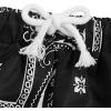 imageSOLY HUX Boys Summer Boho Paisley Print Drawstring High Waisted ShortsPaisley Black and White