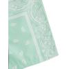 imageSOLY HUX Boys Summer Boho Paisley Print Drawstring High Waisted ShortsPaisley Print Green