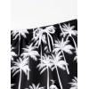 imageSOLY HUX Boys Swim Trunks Beach Board Shorts with Mesh Lining Teen Boys Quick Dry Swim ShortsBlack and White