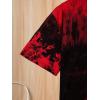 imageSOLY HUX Boys Tie Dye Graphic Print T Shirts Short Sleeve Drop Shoulder Summer Tee TopsBlack Red Graphic