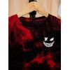 imageSOLY HUX Boys Tie Dye Graphic Print T Shirts Short Sleeve Drop Shoulder Summer Tee TopsBlack Red Graphic