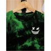 imageSOLY HUX Boys Tie Dye Graphic Print T Shirts Short Sleeve Drop Shoulder Summer Tee TopsGreen Black Graphic