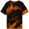 imageSOLY HUX Boys Tie Dye Graphic Print T Shirts Short Sleeve Drop Shoulder Summer Tee TopsOrange Black Graphic