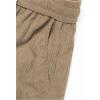 imageSOLY HUX Mens 2 Piece Corduroy Pants Drawstring Elastic Waist Straight Leg Baggy Pants with PocketsBeige Brown