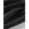 imageSOLY HUX Mens 2 Piece Corduroy Pants Drawstring Elastic Waist Straight Leg Baggy Pants with PocketsBlack and Dark Grey