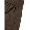 imageSOLY HUX Mens 2 Piece Corduroy Pants Drawstring Elastic Waist Straight Leg Baggy Pants with PocketsBrown and Beige