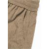 imageSOLY HUX Mens 2 Piece Corduroy Pants Drawstring Elastic Waist Straight Leg Baggy Pants with PocketsBrown and Khaki