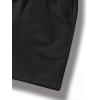 imageSOLY HUX Mens Cartoon Print Drawstring High Waisted Sweat Shorts Casual Summer Track Shorts with PocketBlack
