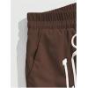 imageSOLY HUX Mens Drawstring Waist Athletic Shorts Workout Basketball Shorts Summer Printed Track ShortsBrown Graphic