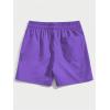 imageSOLY HUX Mens Drawstring Waist Athletic Shorts Workout Basketball Shorts Summer Printed Track ShortsPurple Graphic