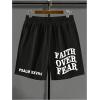 imageSOLY HUX Mens Graphic Shorts High Waist Elastic Casual Workout Athletic Gym Summer y2k ShortsBlack