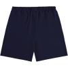 imageSOLY HUX Mens Graphic Shorts High Waist Elastic Casual Workout Athletic Gym Summer y2k ShortsDark Blue