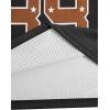 imageSOLY HUX Mens Jersey Y2k Baggy Shirts Graphic Tees Oversized V Neck Tshirts Summer TopsBlack Brown
