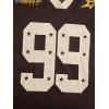 imageSOLY HUX Mens Jersey Y2k Baggy Shirts Graphic Tees Oversized V Neck Tshirts Summer TopsBrown Printed