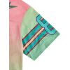 imageSOLY HUX Mens Jersey Y2k Baggy Shirts Graphic Tees Oversized V Neck Tshirts Summer TopsColorful Green